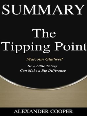 cover image of Summary of the Tipping Point